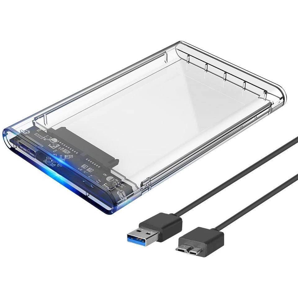 Knup Case Para Hd Externo 2,5 Usb 3.0 Sata 3 + Cabo, Preto, ET-2535