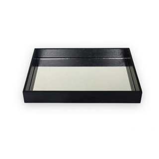 Bandeja com espelho Organizadora de Acessórios e Skin Care para Lavabo 35x25 G2