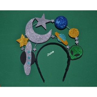 Tiara et, nave e planeta- vendemos unidade ou kit  - Carnaval - Fantasia- Bloquinho - Halloween - arquinho