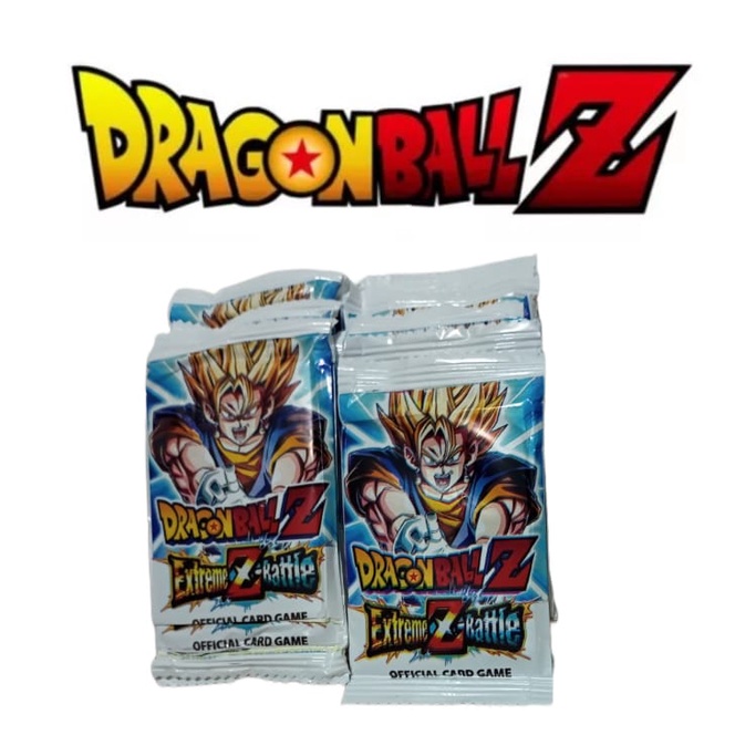 Kit 200 Cards Dragon Ball Z =50 Envelope Cartinhas Figurinhas Goku Vegeta