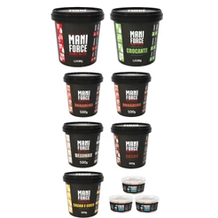 Kit 07 Pasta Amendoim Integral + 03 Paçoca Zero Açúcar Maniforce