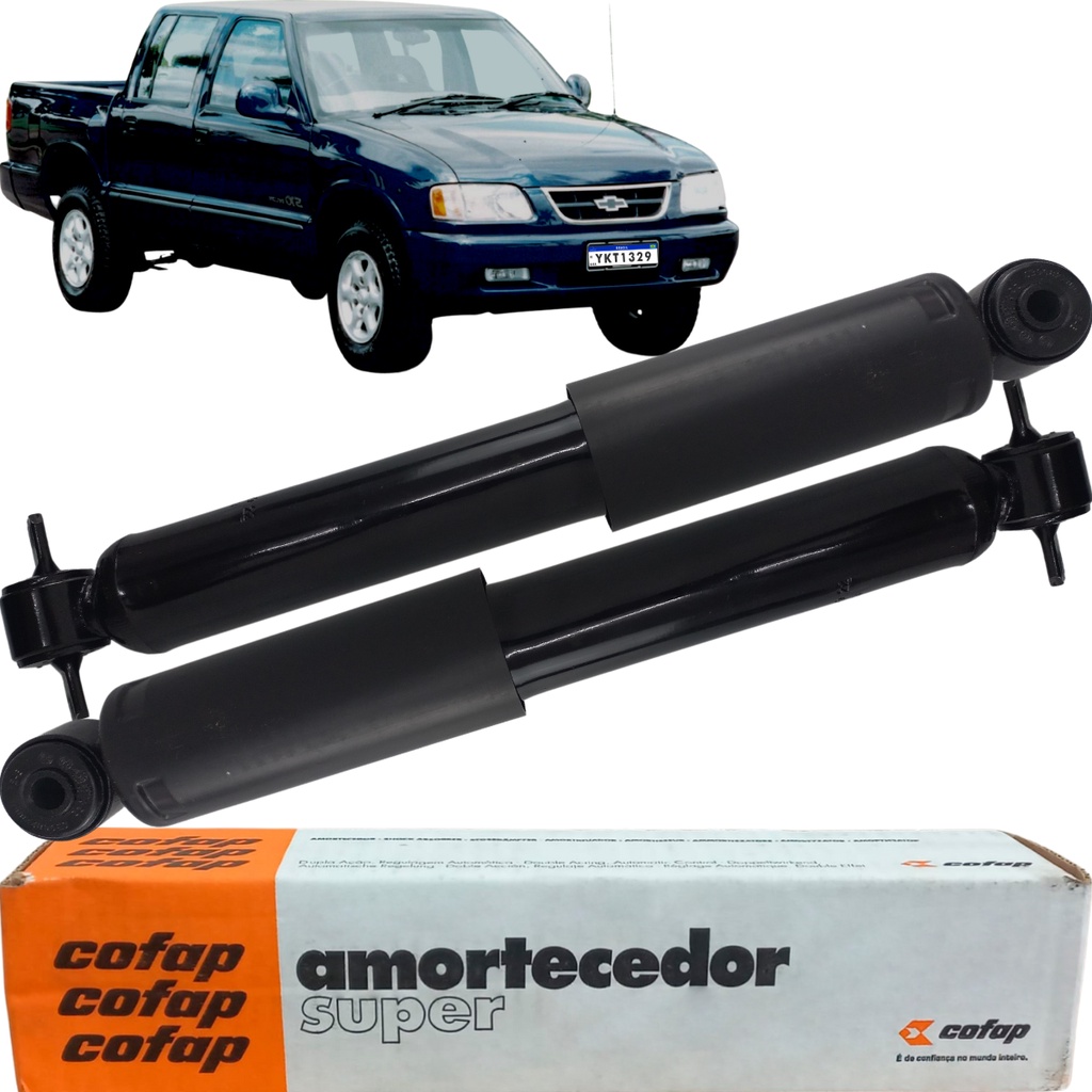 Par Amortecedor Dianteiro Original Cofap S10 4X2 1995 a 1999