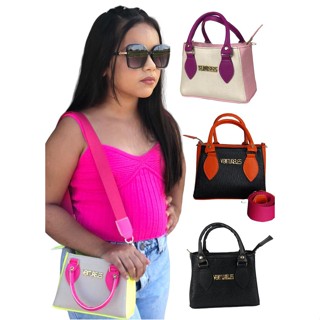Bolsa Tote Infantil Moda Infantil Mini Blogueirinha Meninas Linha Infantil Bolsa Trasversal Bolsa De Mão
