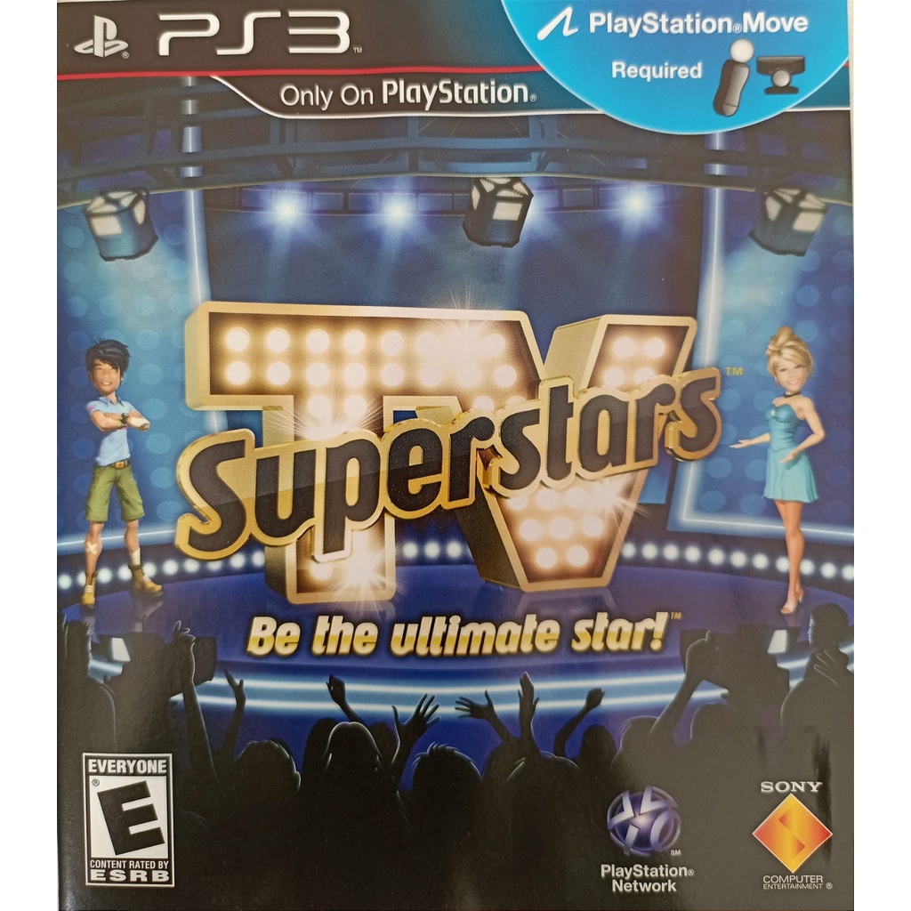 TV Superstars Be The Ultimate Star PS3 Mídia Física Original Pronta Entrega