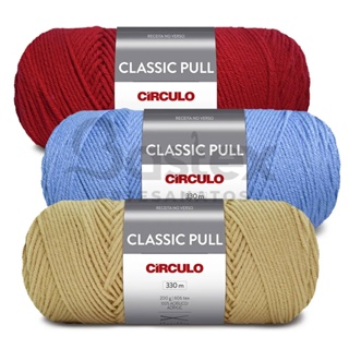 Fio Lã Classic Pull Círculo 200g em Oferta na Shopee