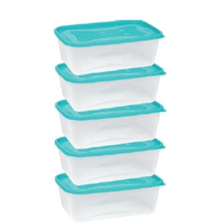 Conjunto Organizador Retangular 5 Pçs 220ml Para Armazenamento de Alimentos e Organização Doméstica em Oferta na Shopee