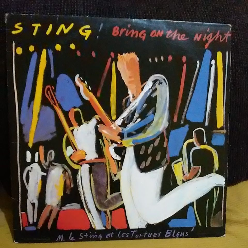 Lp vunil - sting bring on the night 2 lps excekentes/ 2 encartes/
