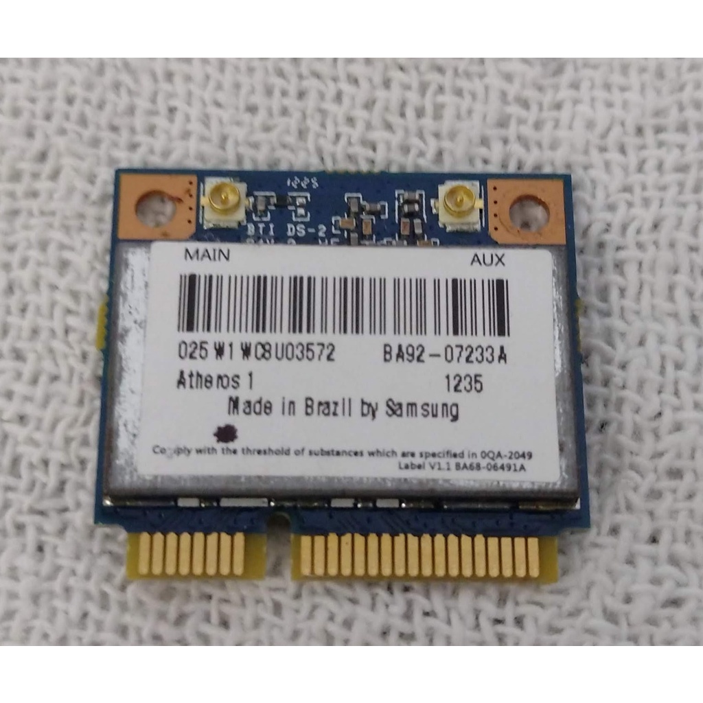 Placa De Wifi Do Notebook Samsung Rv415 - Ath-ar5b95