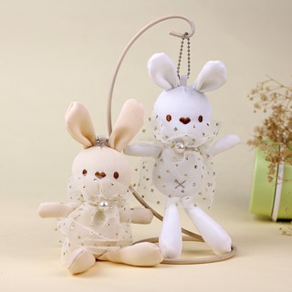 20CM Coelho De Pelúcia Com Vestido