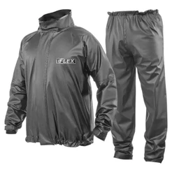 Capa Para De Chuva Delta Flex Motoqueiro Impermeável Moto Motoboy Frio Ciclista Bike Pvc