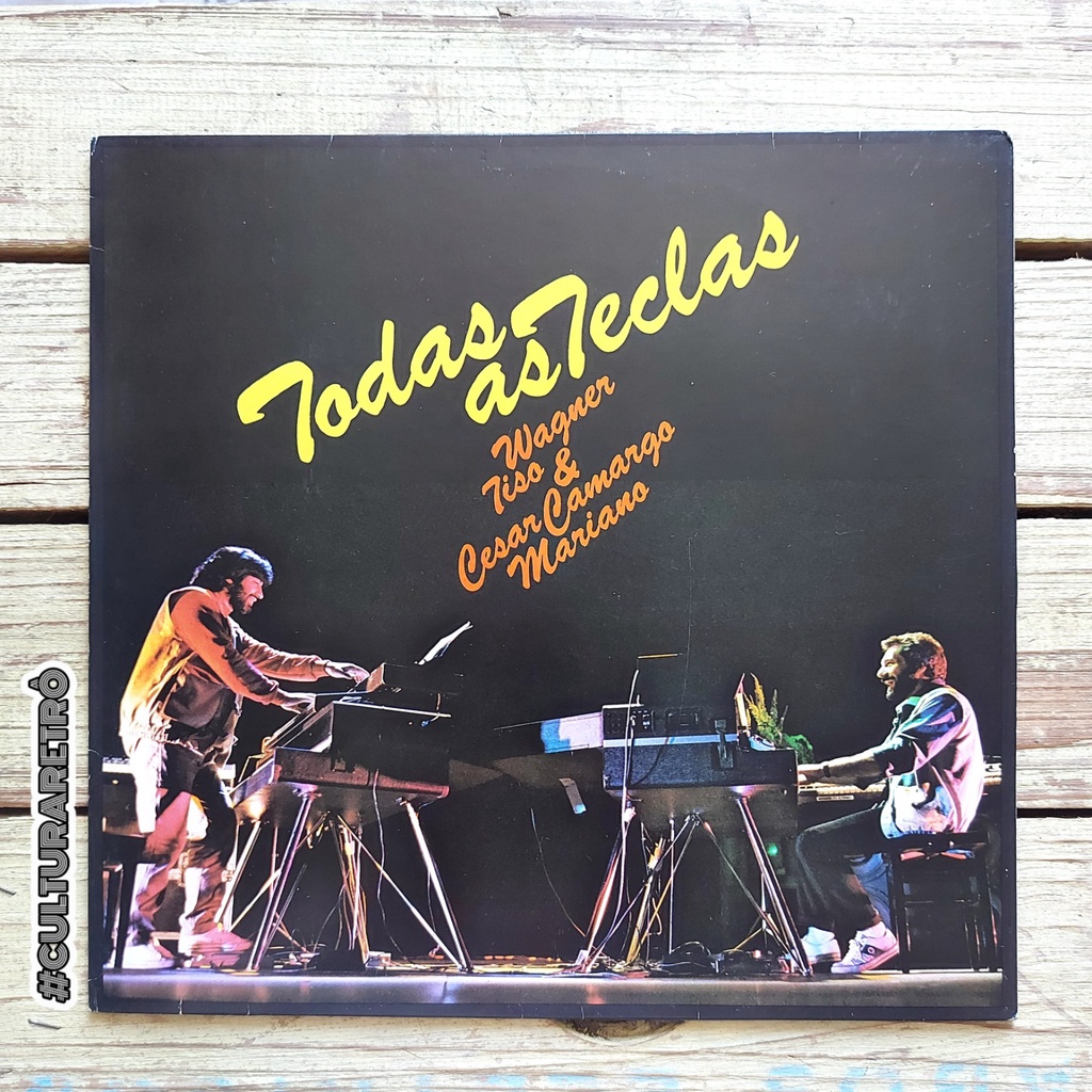 LP TODAS TECLAS CESAR MARIANO WAGNER TISO 1983 ( NOVÍSSIMO)