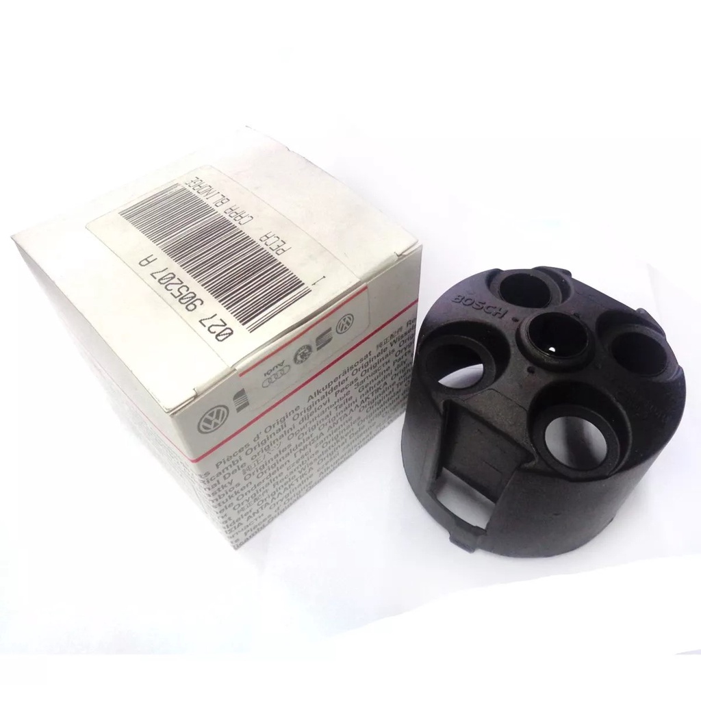 Protecao / Capa da Tampa do Distribuidor do Motor AP VW, Passat, Santana, Quantum, Gol, Parati, Voyage, Saveiro, Apollo, Logus, Pointer, Polo Classic e Van Ford Del Rey, Belina, Pampa, Escort, Verona, Versailles e Royale 027905207A / 1230591040