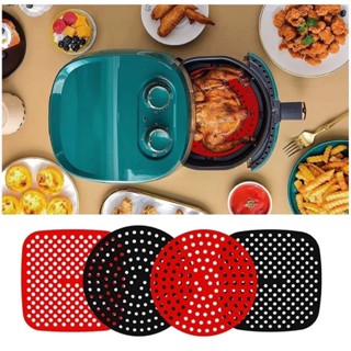 Protetor Silicone Para Air Fryer Fritadeira Universal Não Gruda - Redondo / Quadrado