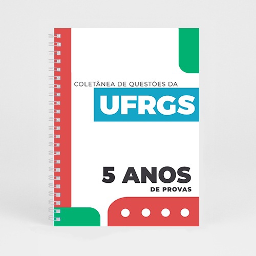Apostila UFRGS - 2020 - 2025 - 5 anos de provas + gabaritos