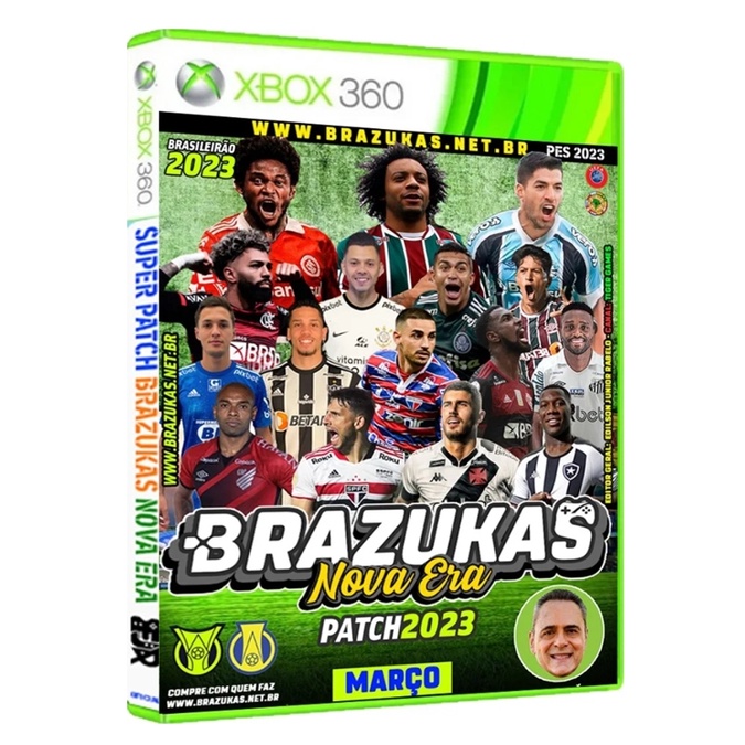 Pes 2023 Campeonato Brasileiro Atualizado (Xbox 360)