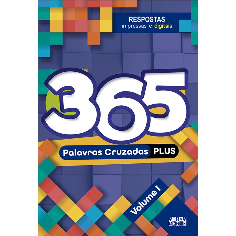 365 Palavras Cruzadas Plus | Volume I em Oferta na Shopee