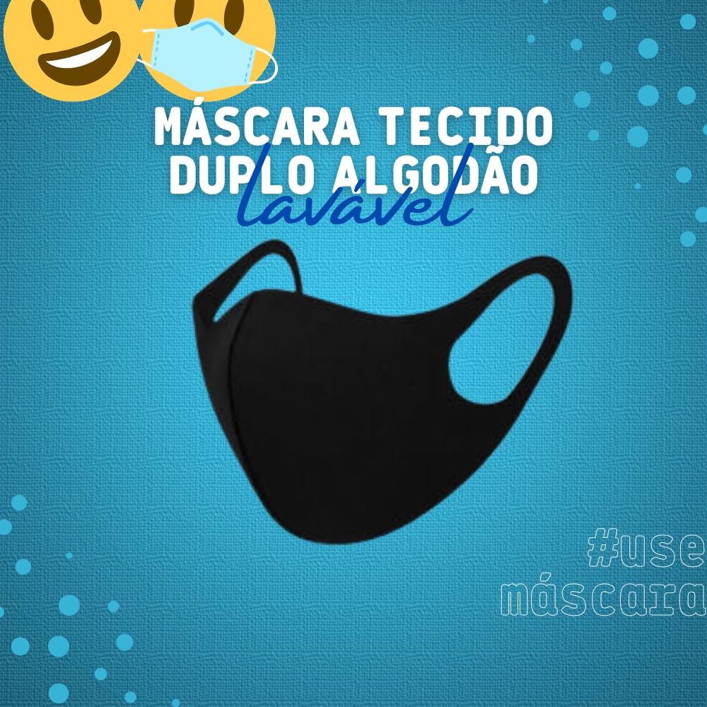 Máscara de Tecido Preta: Onde Comprar | BuscaProdutos