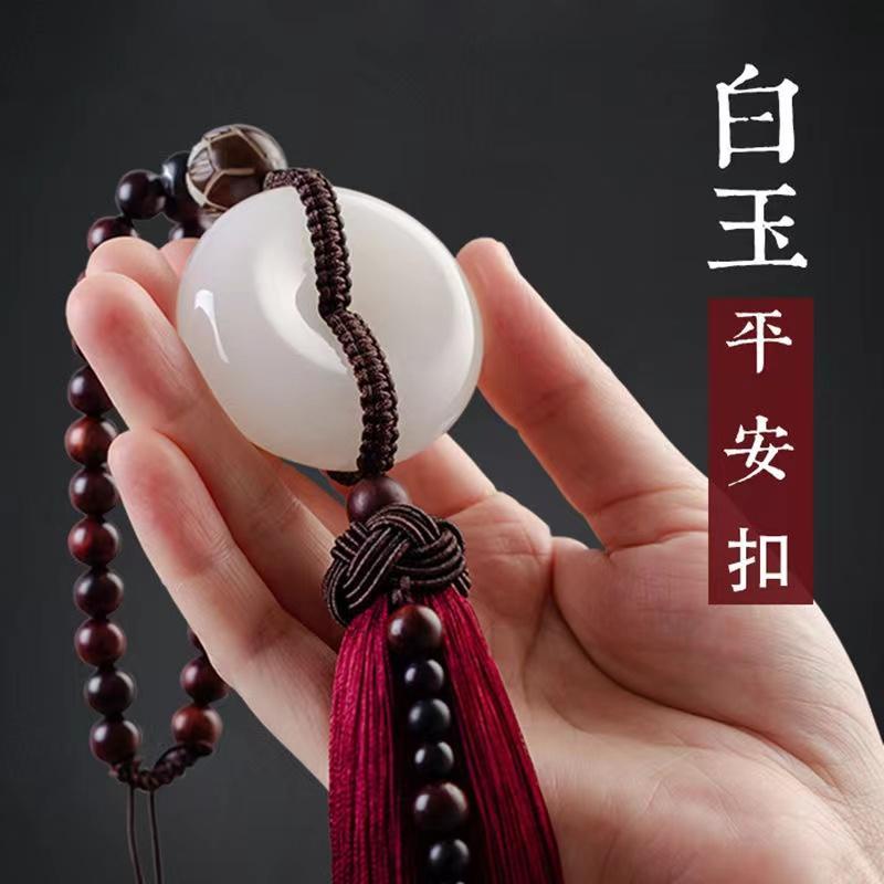 Acessórios Para Automóveis jade De Alta Qualidade Mantém O Operador Da Paz Pingente interior Automotivo Pendurado Carro 