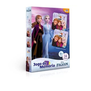 Jogo da Memória Frozen Disney - Toyster 8030 em Oferta na Shopee