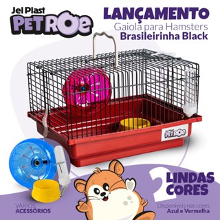 Gaiola Hamster Brasileirinha Black