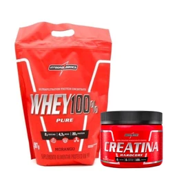 Kit 100% Pure Whey Protein 907g + Creatina 150g Pura Monohidratada - Integralmedica