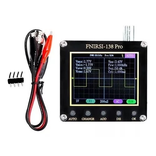 Osciloscópio Digital Fnirsi-138 Pro 200khz