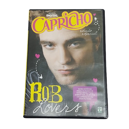 Dvd Capricho Rob Lovers Edilção Especial Duplado Legendado
