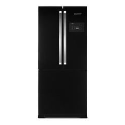 Geladeira Frost Free Brastemp Bro80a Preta Com Freezer 540l