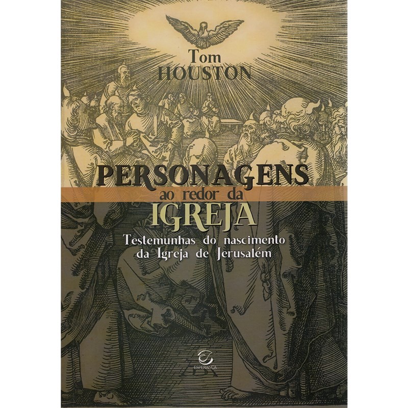 Personagens ao Redor da Igreja | Tom Houston em Oferta na Shopee