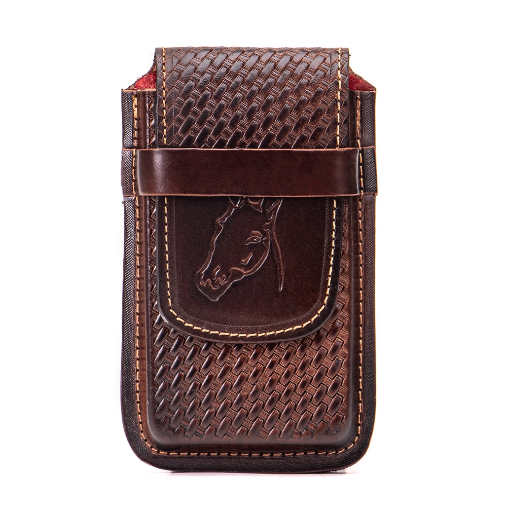 Capa de Couro Bainha Para Celular Em Couro Modelo Novo Premium