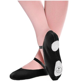 SAPATILHA BALLET BALE DANÇA LONA OVINHO DIVIDIDA PANO em Oferta na Shopee