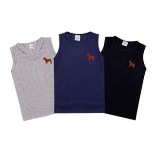 Kit 3 Camisas Regatas Masculinas Juvenil tamanhos 1 2 3 4 6 8 10 12 14