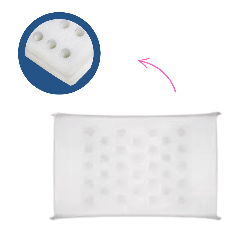 Travesseiro Anatômico Antissufocante para Bebê  Conforto e Segurança no Sono +1bb em Oferta na Shopee