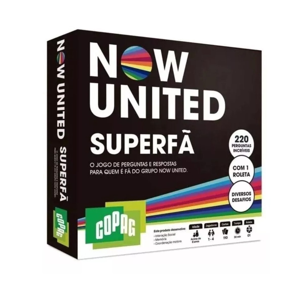 Jogo De Cartas Now United Superfã Original - Copag