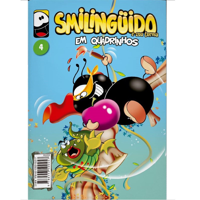 Smilinguido em Quadrinhos e sua Turma | Volume 4 em Oferta na Shopee