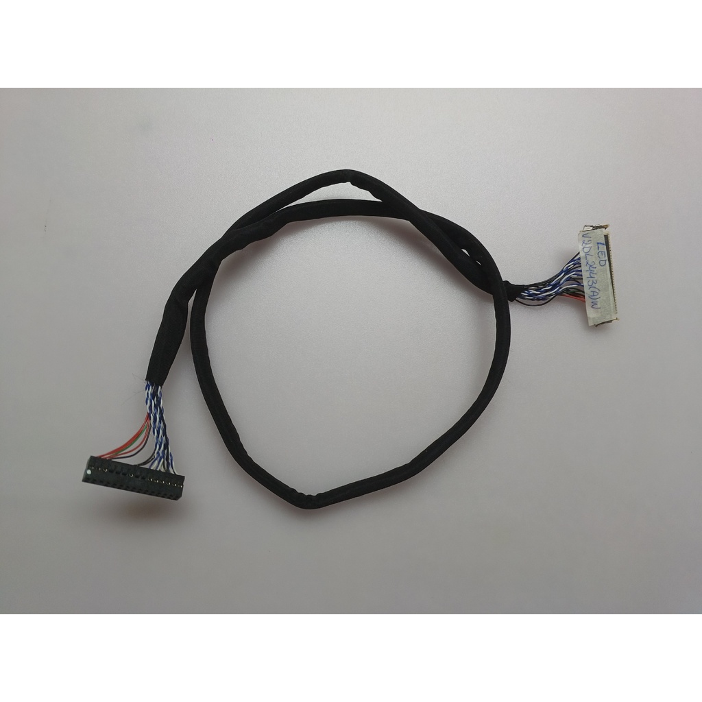 cabo flat lvds tv semp toshiba dl2443a (w)