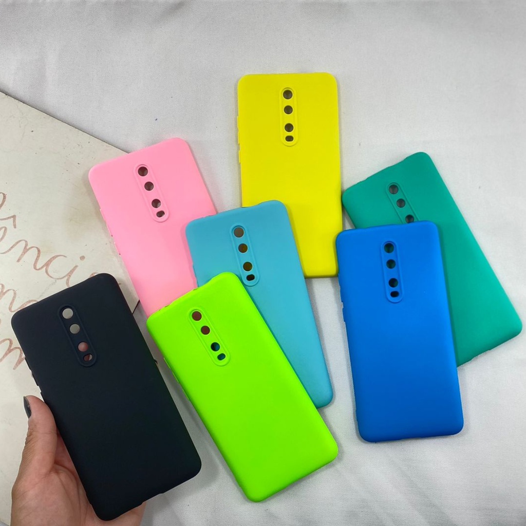 Capa Xiaomi Mi 9T Silicone Aveludada Proteção Câmera Cores Capinha Custo Beneficio