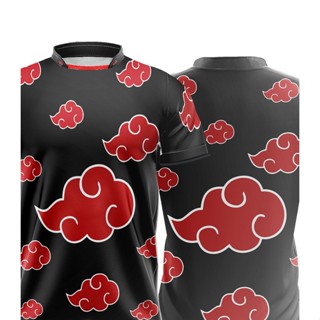 CAMISETA AKATSUKI PRETA