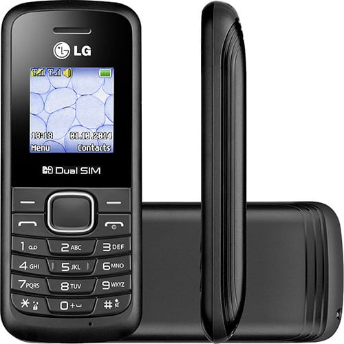 Celular LG B220 Simples de Botão Dual Sim 100% Original Radio Fm Idoso