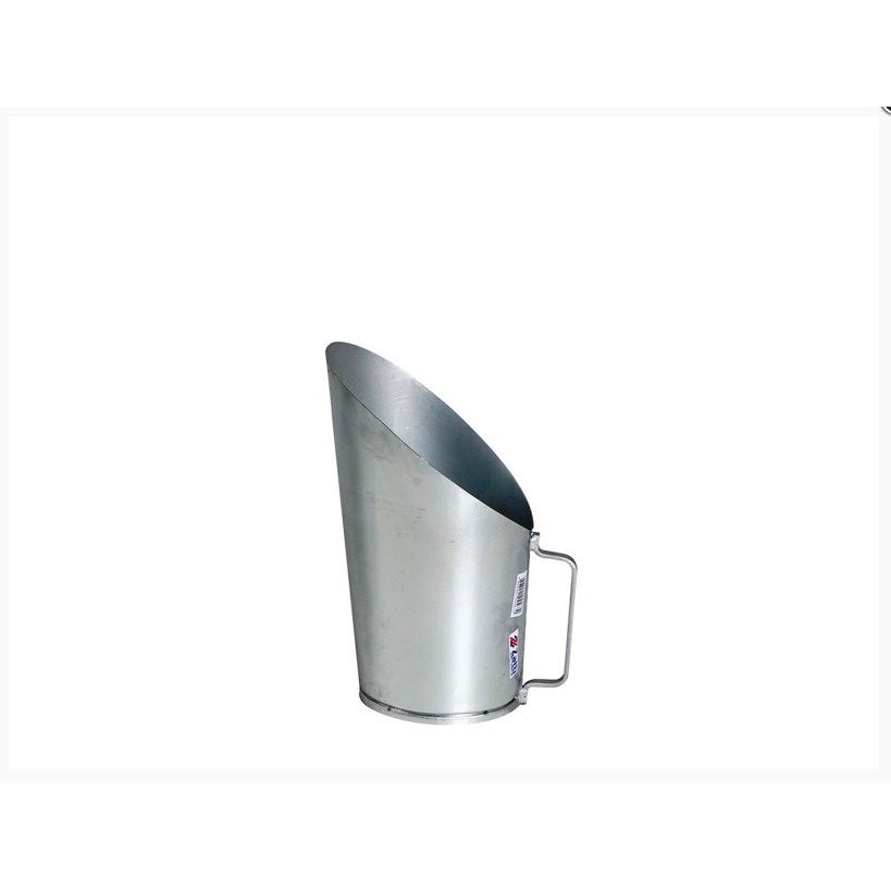 Concha Medidora de Cereais Ração 3 Kg Galvanizada Zatti