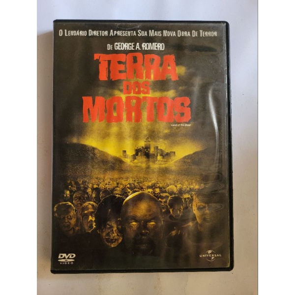 DVD A TERRA DOS MORTOS GEORGE ROMERO ORIGINAL