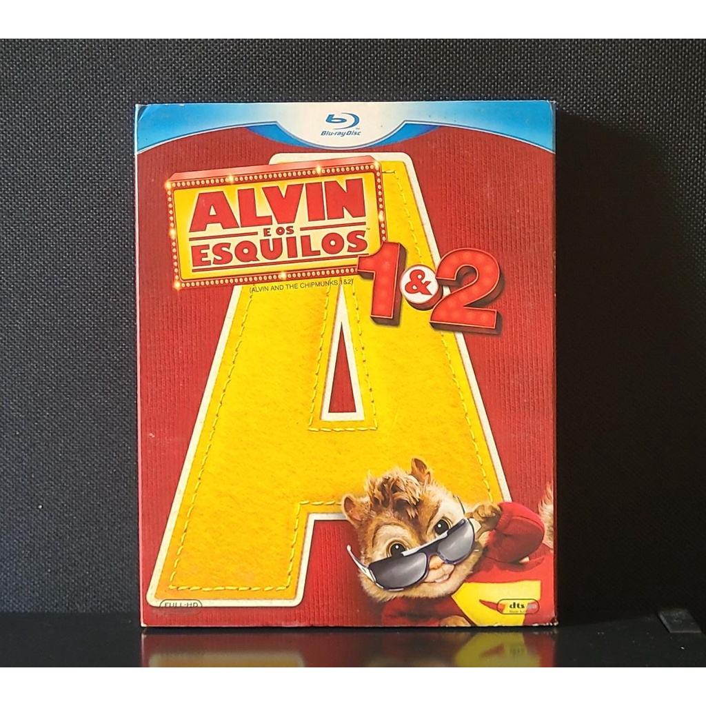Alvin E Os Esquilos - Box Blu-ray Duologia 2 Discos SEMINOVO