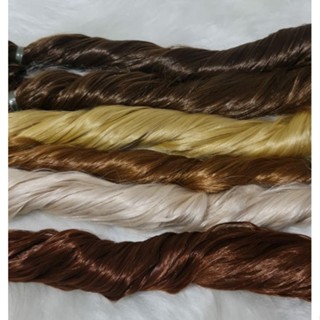 CABELO BEAUTEX PARA BEBÊ REBORN VÁRIAS CORES FIBRA BEAUTEX PROMOÇÃO - IMPLANTAÇÃO FIO A FIO