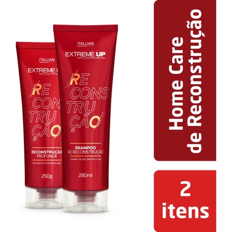 Kit Home Care Extreme-up Com Shampoo E Reconstrução