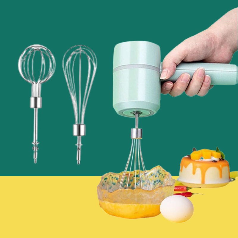 Imagem Batedor Elétrico De Ovo Com Mixer/Ferramenta De Cozinha De Aço Inoxidável - TX