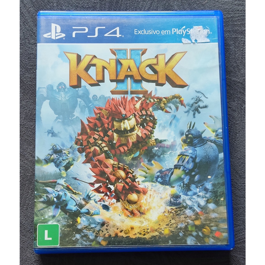 Jogo Knack. 2 - Playstation PS 4 - Mídia Física Original