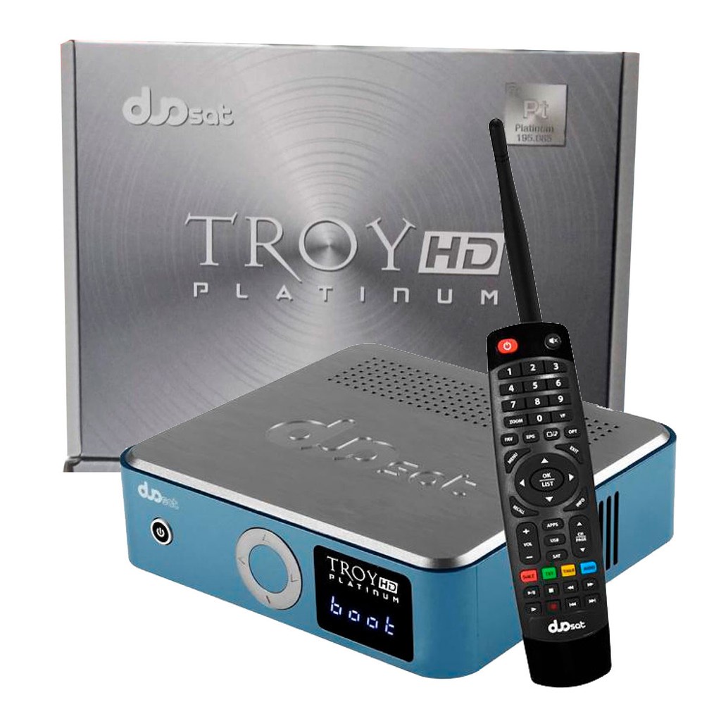 RECEPTOR DUO SĀT TROY PLATINUM NOVO