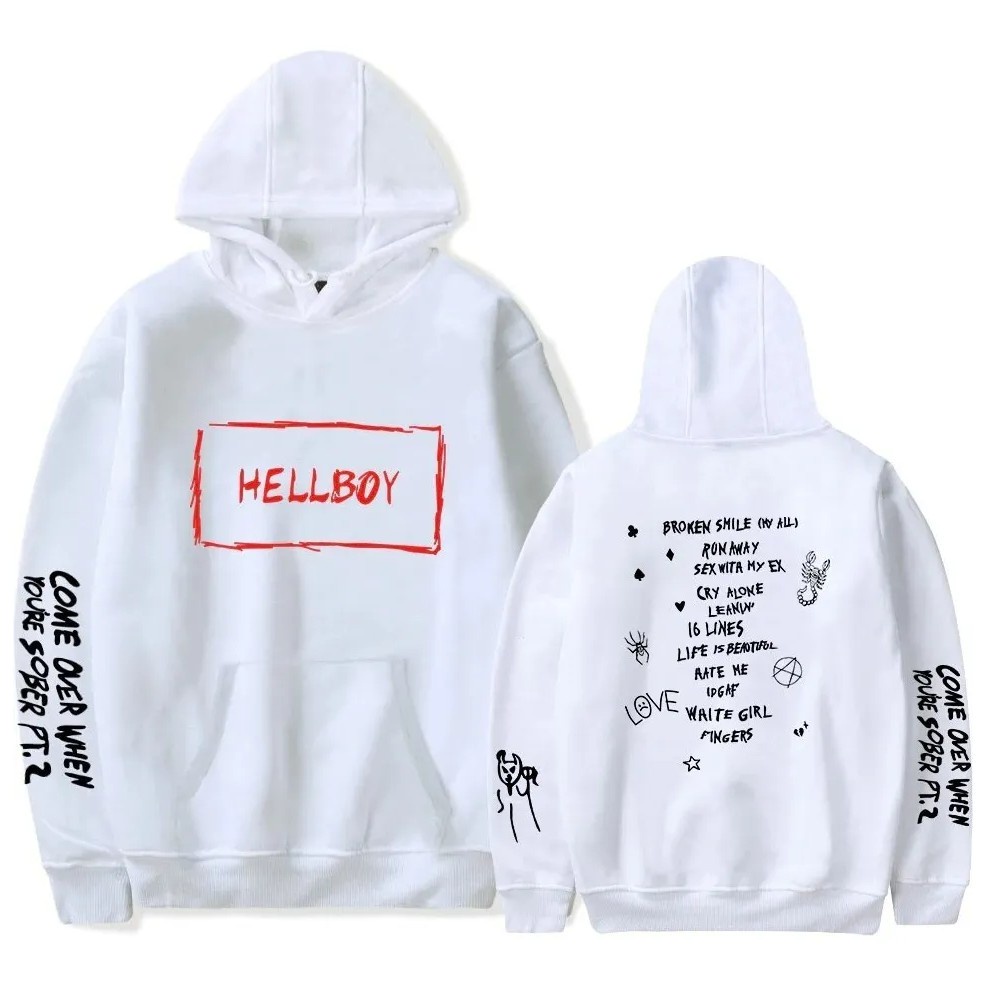 Blusa de frio Moletom Hellboy Lil Peep Trap