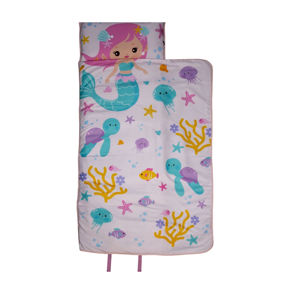 Imagem Colchonete Portátil Nap Mat Bebê e Infantil Sereia