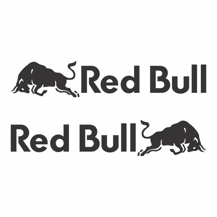 Adesivo Red Bull par para capacete e moto lado esquerdo e direito AD1072 em Oferta na Shopee